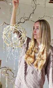 Crystal huge suncatcher orb - Jadis