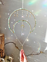 Load image into Gallery viewer, Moon Crystal Suncatcher DIY Kit celestial Light Catcher - Aria