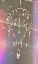 Load image into Gallery viewer, Moon suncatcher amethyst - Eira