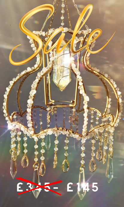 Crystal suncatcher lampshade - Alaska