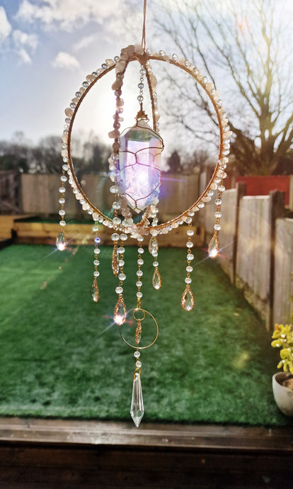 Orb Suncatcher Clear quartz - Eos