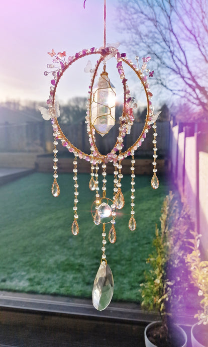 Suncatcher Fairy Suncatcher - Purple Emperor