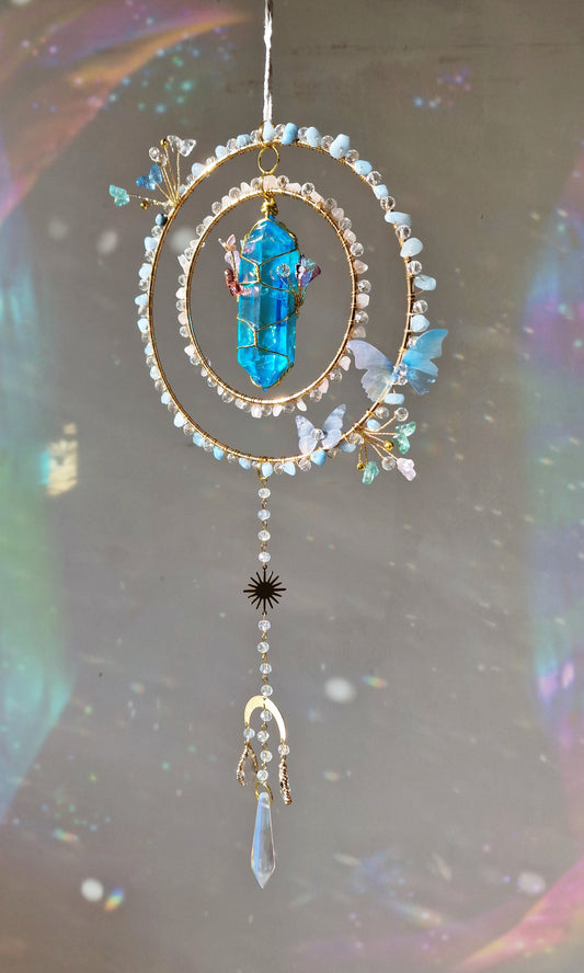 Butterfly Fairy Suncatcher - Brimstone