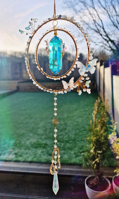 Butterfly Fairy Suncatcher - Brimstone
