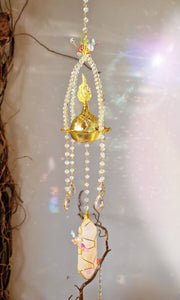 New Fairy Incense Suncatcher - Swirl