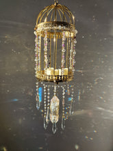 Load image into Gallery viewer, Suncatcher lantern with amethyst and aura quartz - Amaryllis