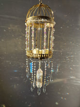 Load image into Gallery viewer, Suncatcher lantern with amethyst and aura quartz - Amaryllis