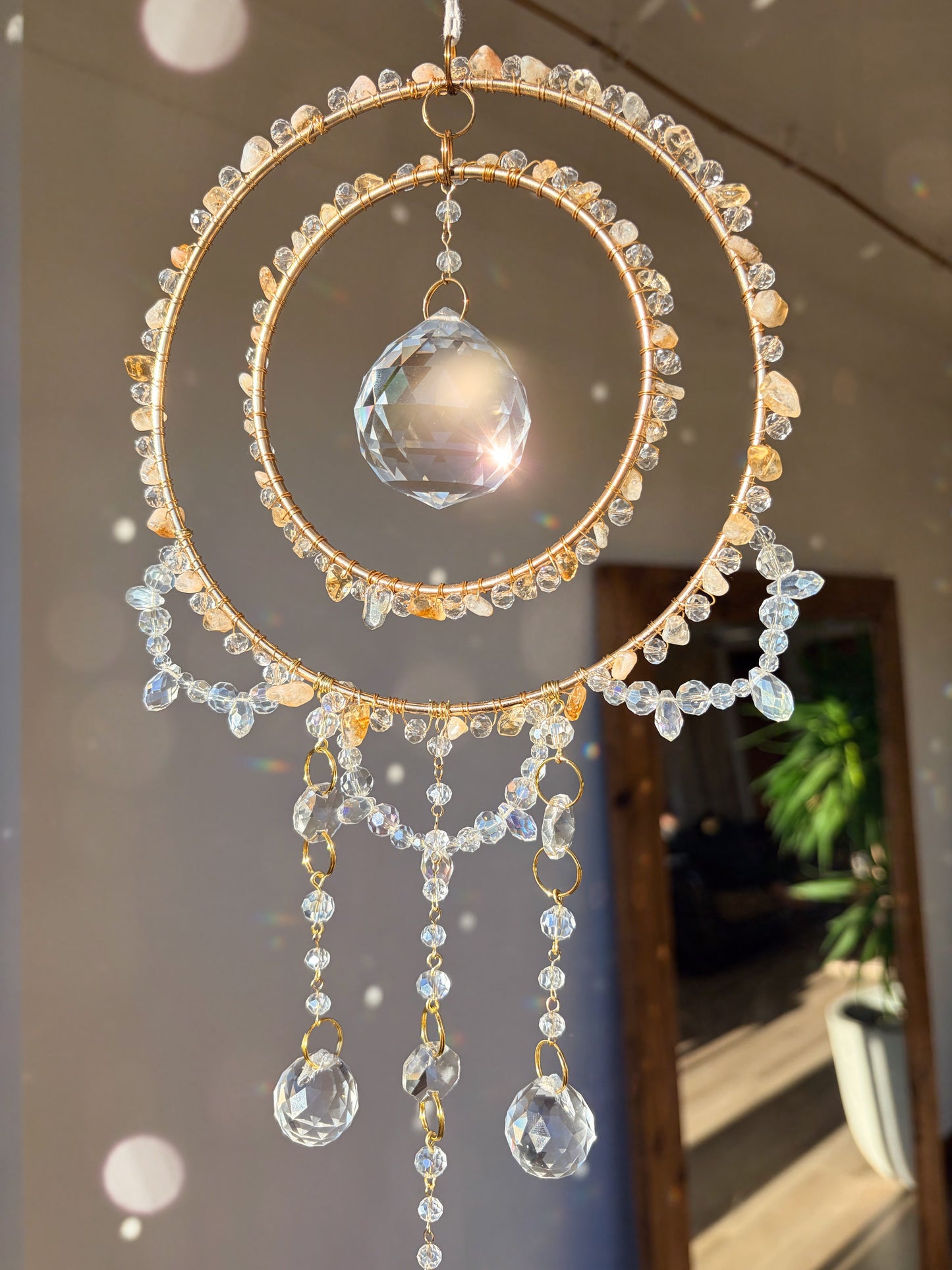 Double Hoop Suncatcher Video Tutorial + Materials Guide | Beluna
