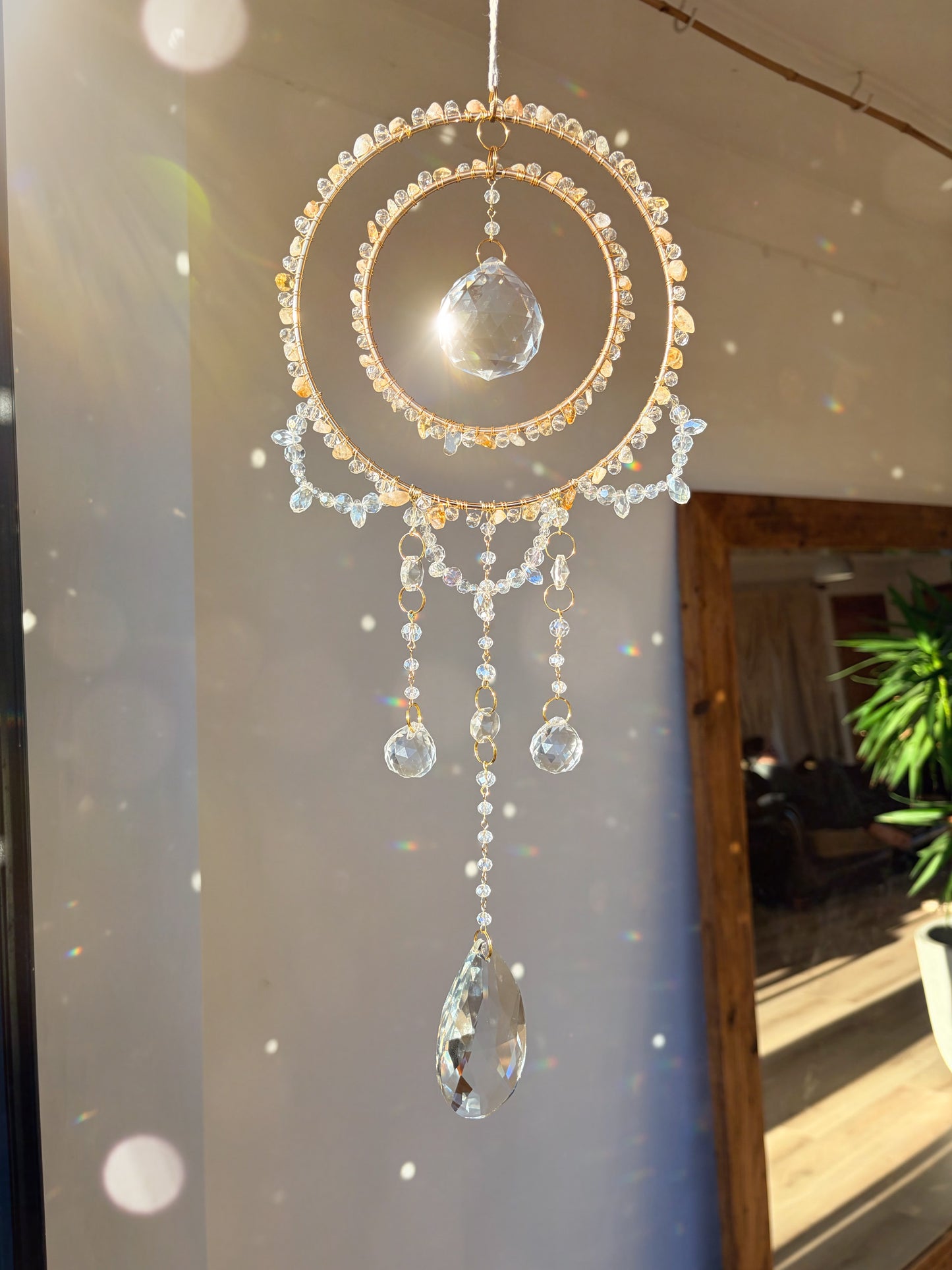 Double Hoop Suncatcher Video Tutorial + Materials Guide | Beluna