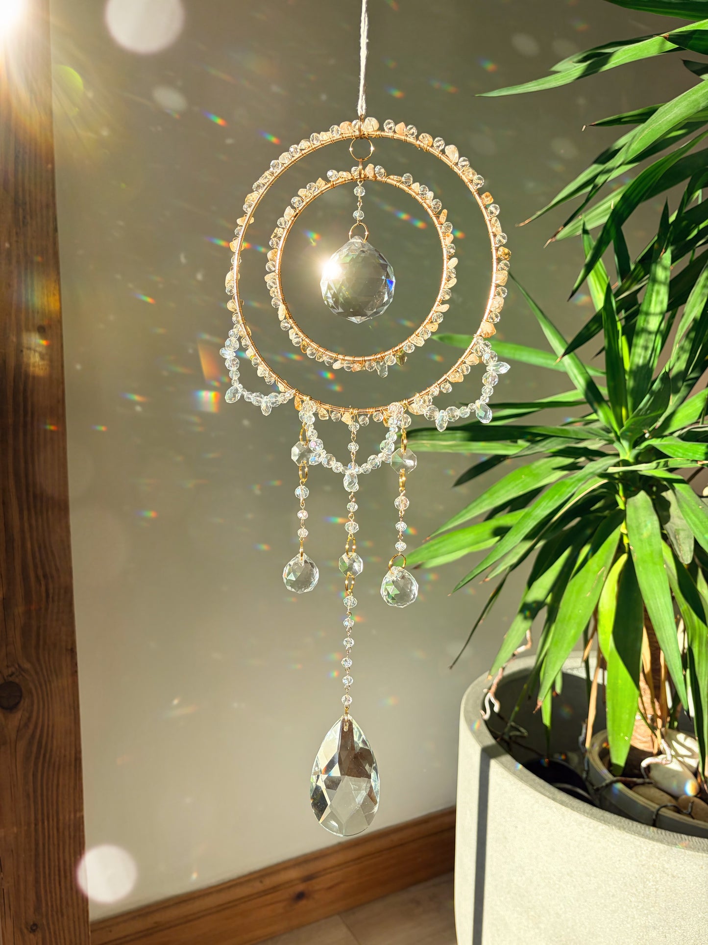 Double Hoop Suncatcher Video Tutorial + Materials Guide | Beluna