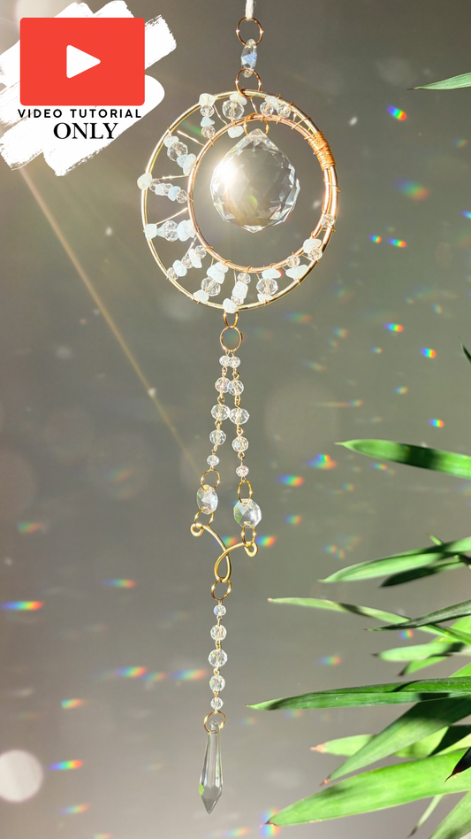Moon & Star Suncatcher Video Tutorial + Materials Guide | Duloria