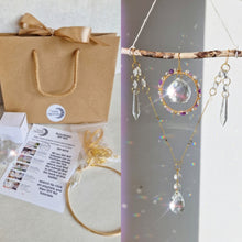 Load image into Gallery viewer, Mini driftwood suncatcher DIY kit