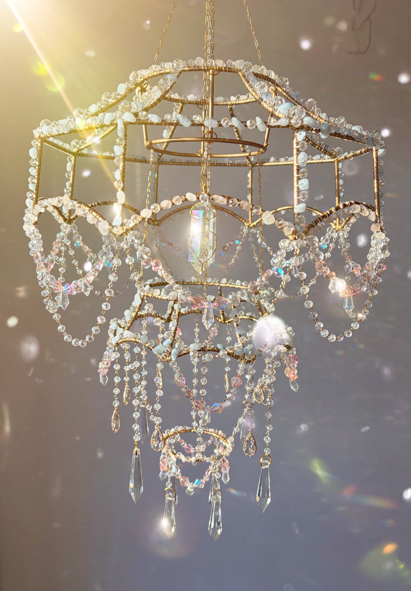 Crystal Carousel Suncatcher