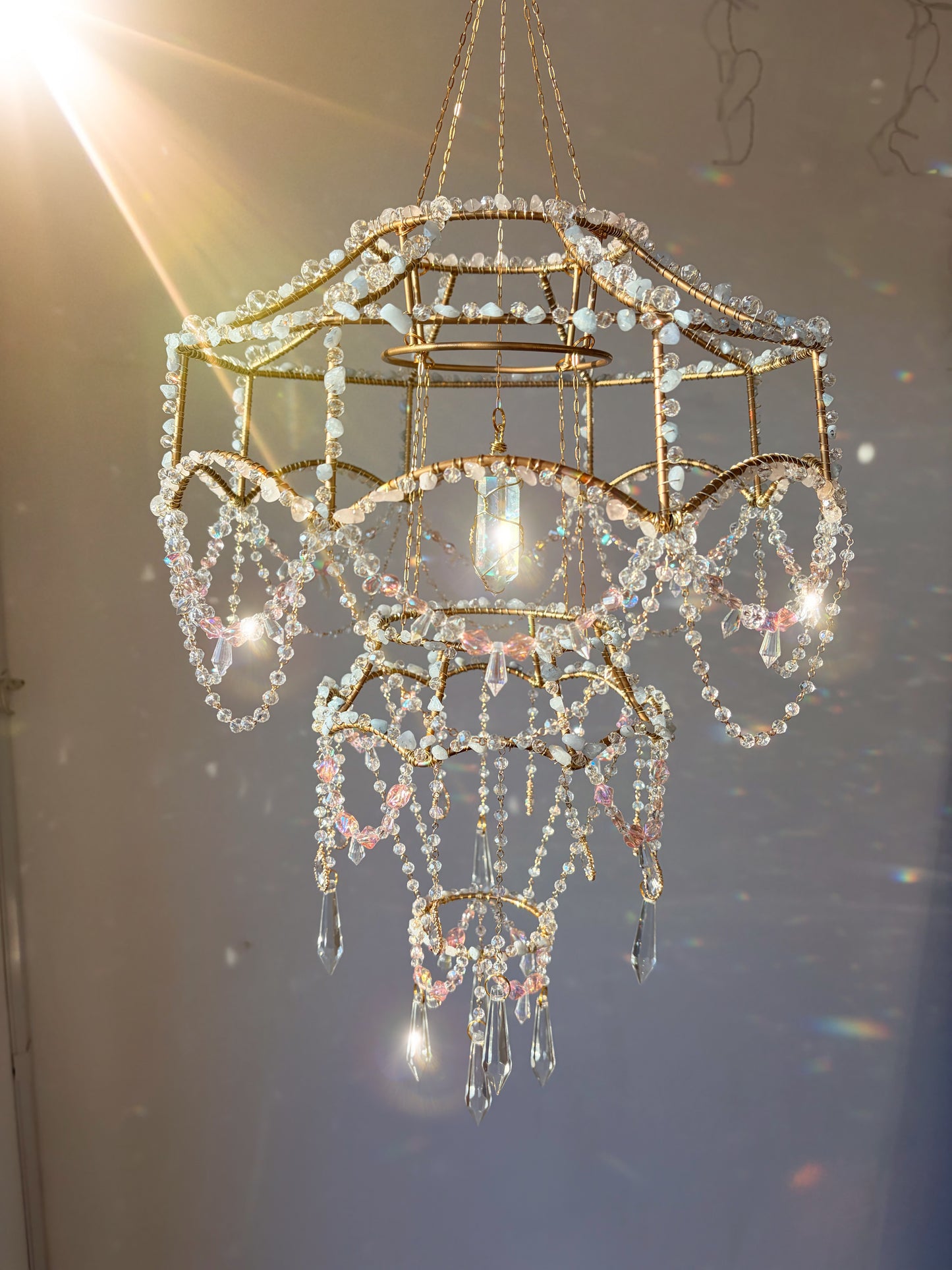 Crystal Carousel Suncatcher
