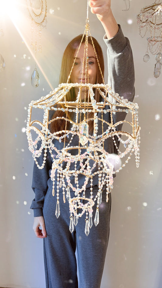 Crystal Carousel Suncatcher