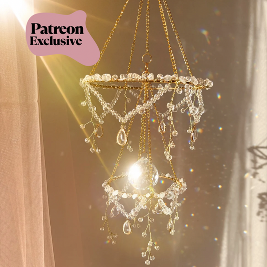 Patreon - Crystal Chandelier Sun Catcher DIY Kit - Gloria