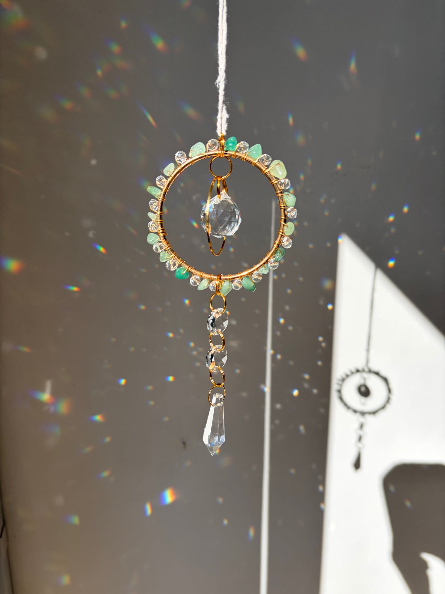 Beginner Crystal Beaded Hoop Suncatcher Video Tutorial + Materials Guide | Lunara Hoop