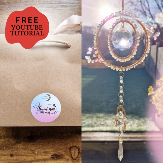 Fairy Butterfly Suncatcher DIY Kit - Elara