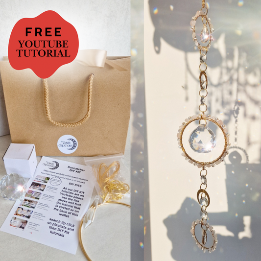 Mini three star suncatcher DIY kit