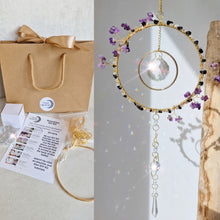 Load image into Gallery viewer, floral suncatcher diy kit