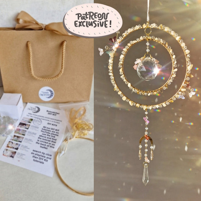 Patreon - Fairy Butterfly Suncatcher DIY Kit – Perfect for Crafters - Vespera