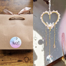 Load image into Gallery viewer, Heart crysral suncatcher DIY Kit - Heartlight