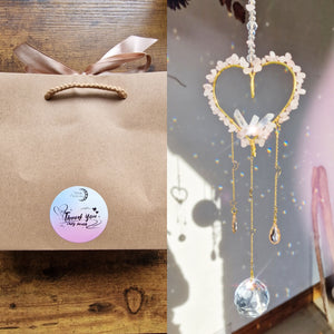 Heart crysral suncatcher DIY Kit - Heartlight