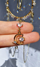 Load image into Gallery viewer, Moon Suncatcher And Wearable Necklace