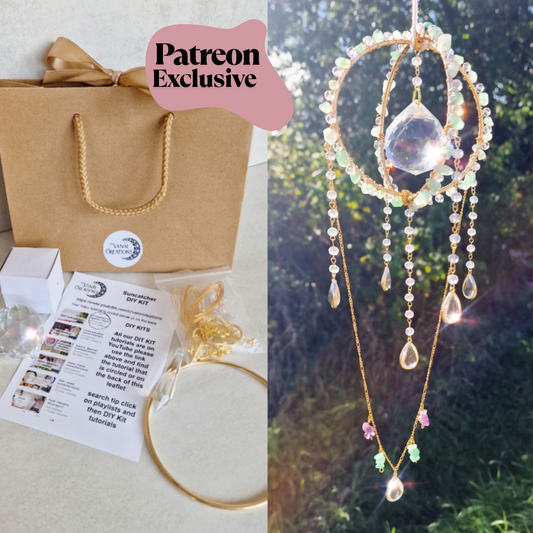 Patreon - Crystal Suncatcher Orb with Necklace - Mia