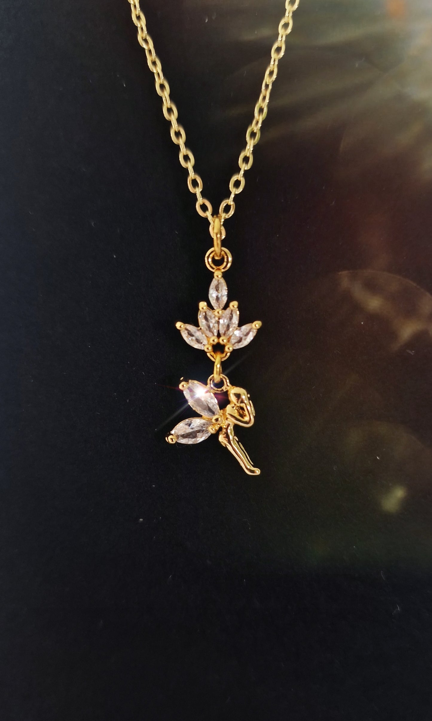 Wearable Fairy Suncatcher – Necklace Only