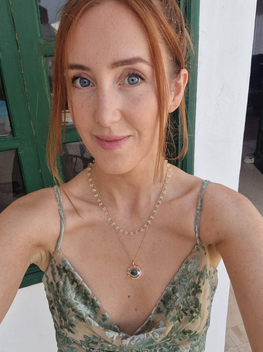 Elarin Saturn Necklace