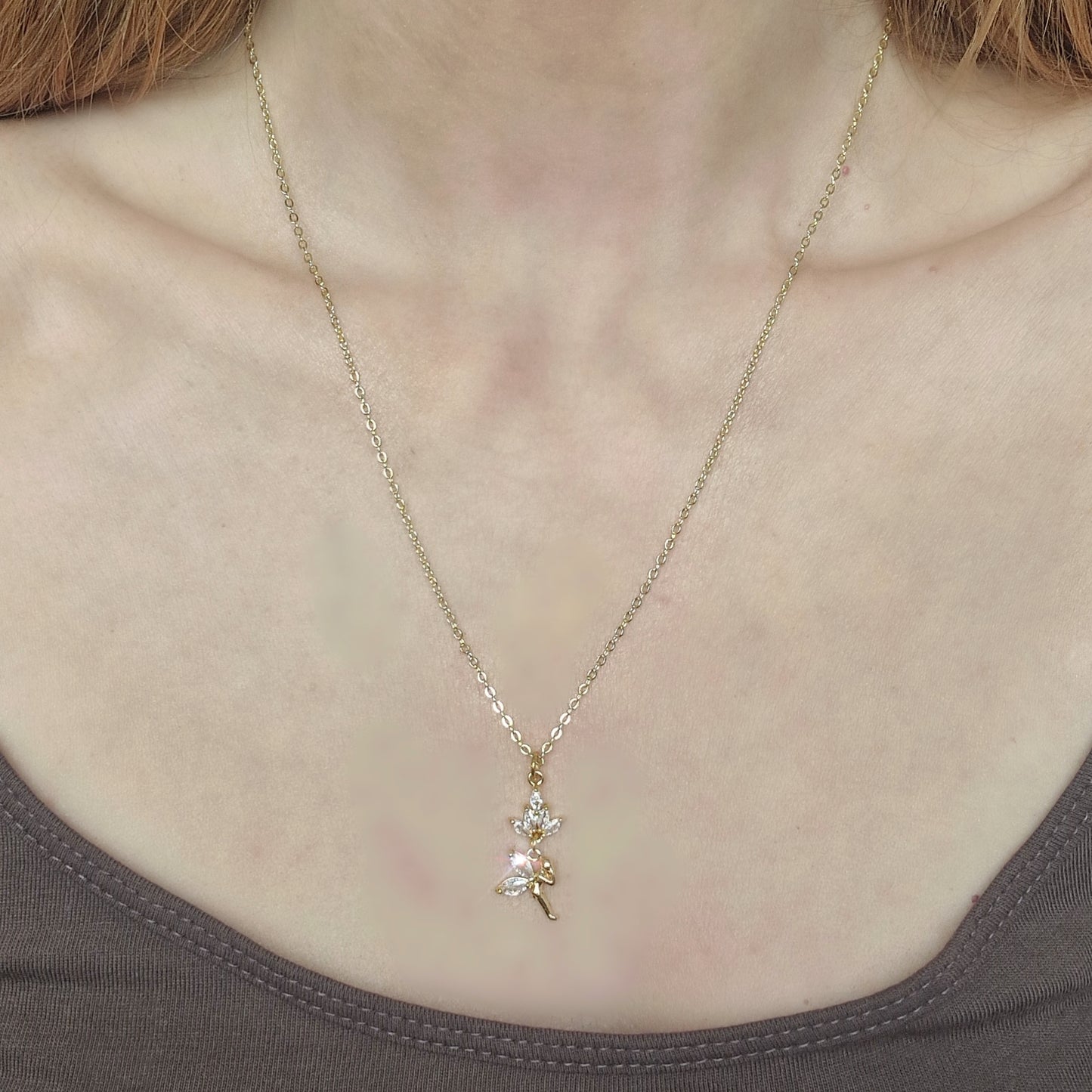 Wearable Fairy Suncatcher – Necklace Only