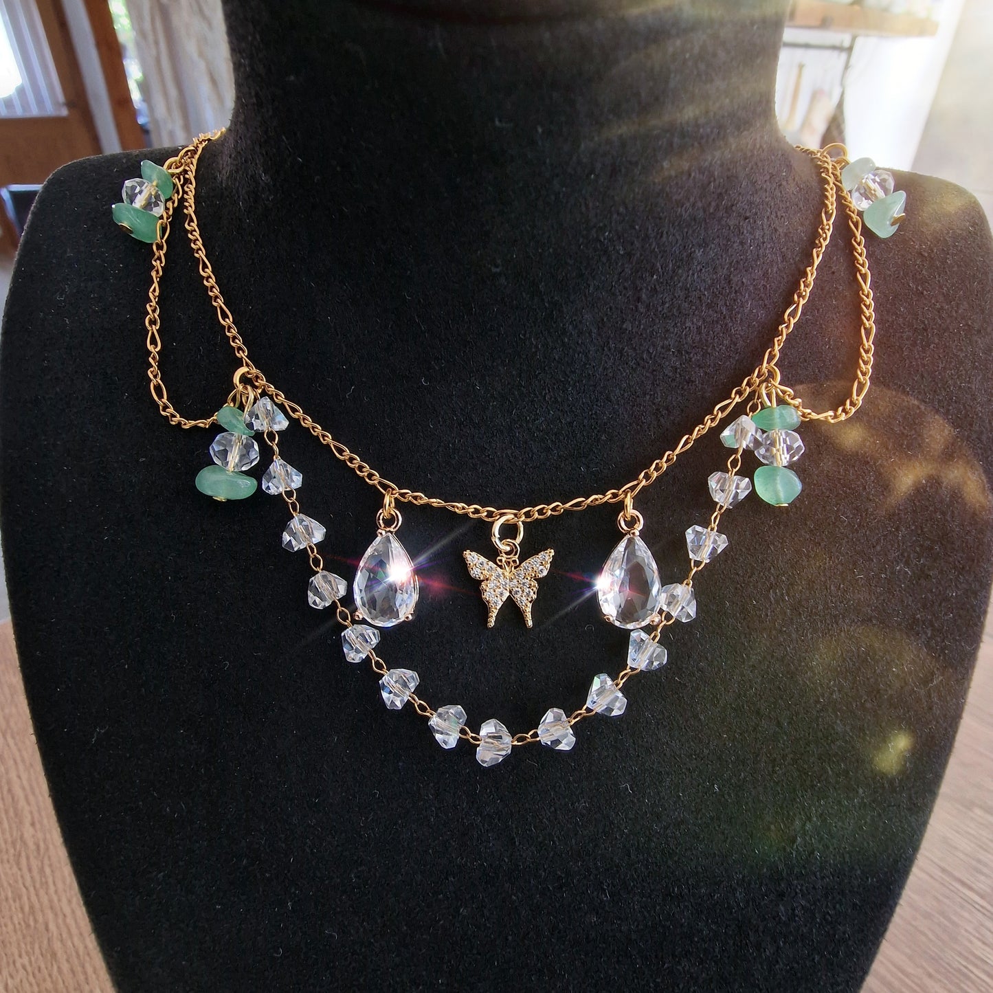Patreon - DIY Suncatcher Necklace Kit and Tutorial - Wings