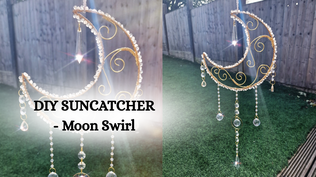 Patreon - Suncatcher Moon DIY Kit - Swirl Moon