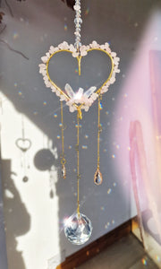 Heart crysral suncatcher DIY Kit - Heartlight