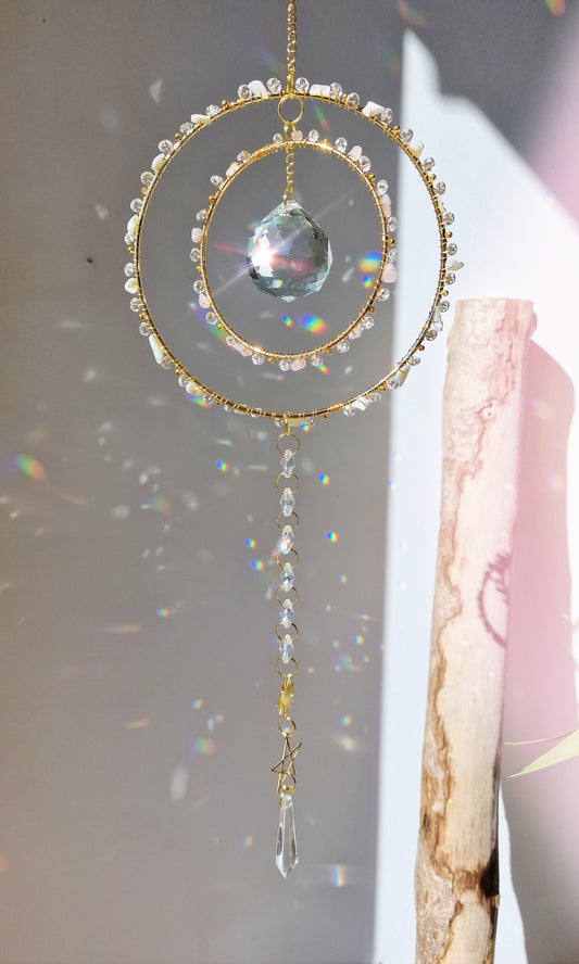 Alanis crystal suncatcher wall hanging