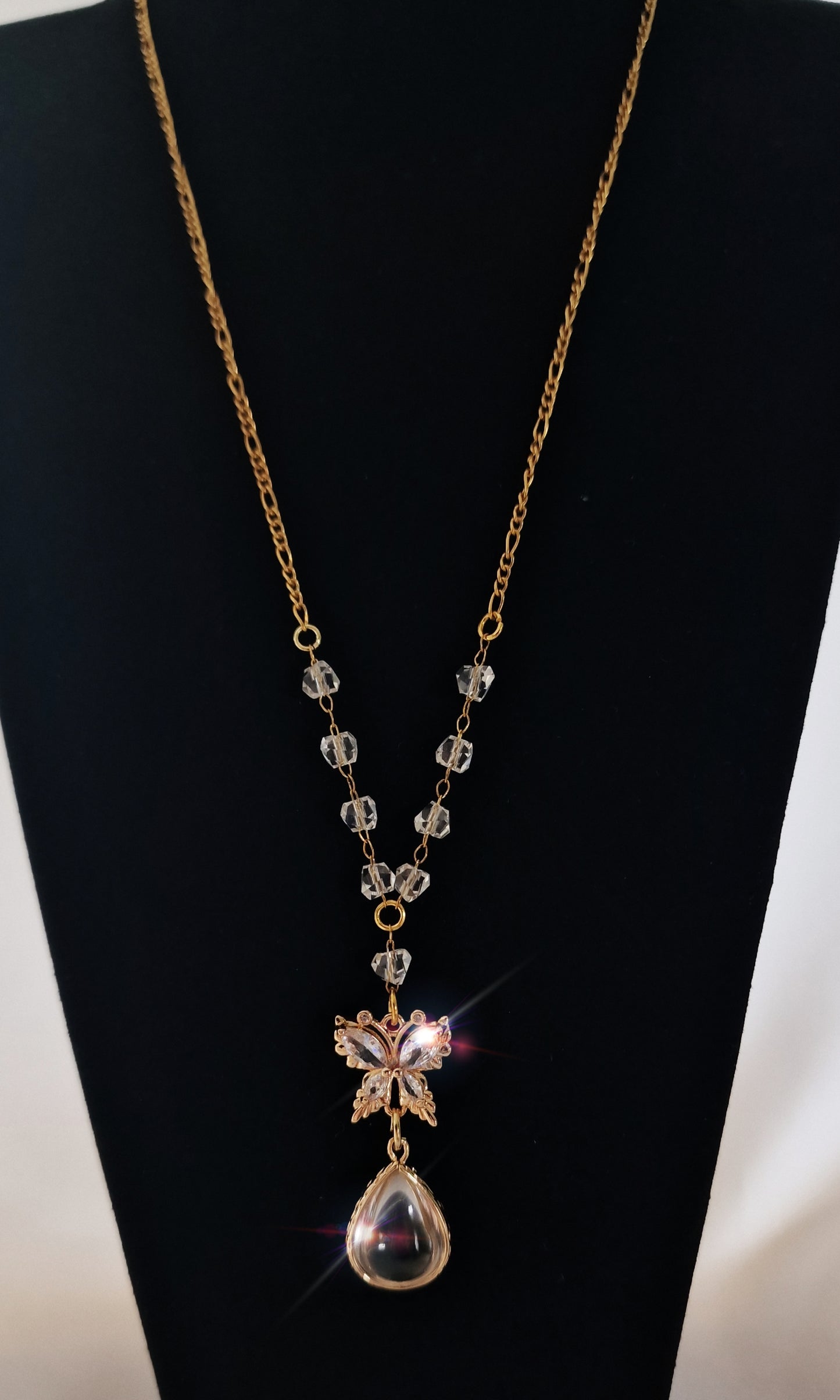 Butterfly Suncatcher And Wearable Necklace