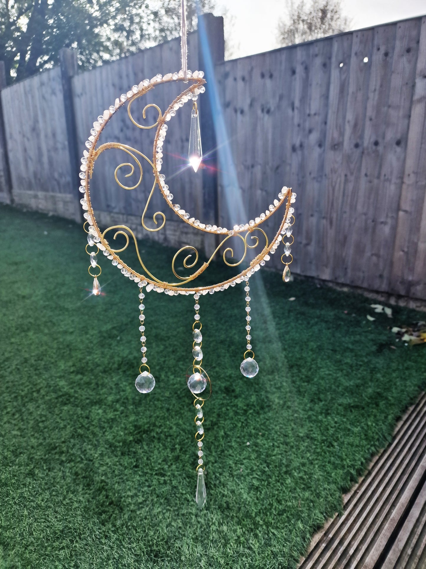 Patreon - Suncatcher Moon DIY Kit - Swirl Moon