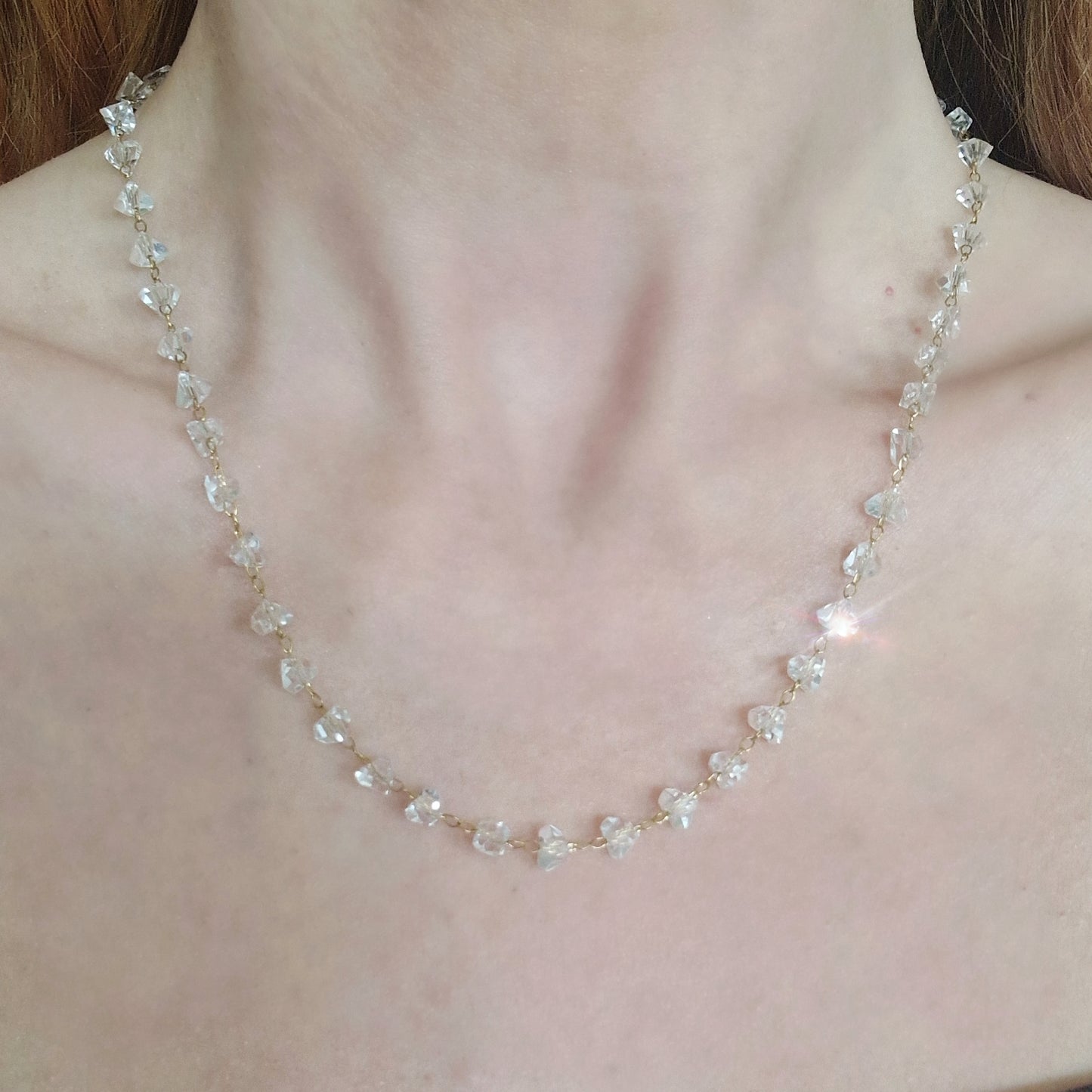 Wearable Droplet Suncatcher – Necklace Only