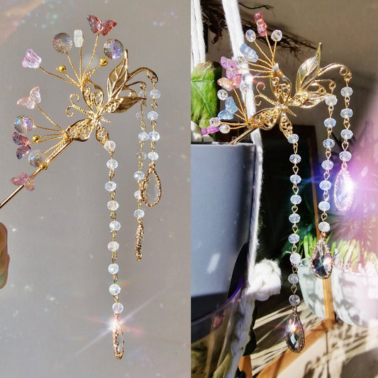 Butterfly Suncatcher Plant Wand DIY Kit  - Flutter