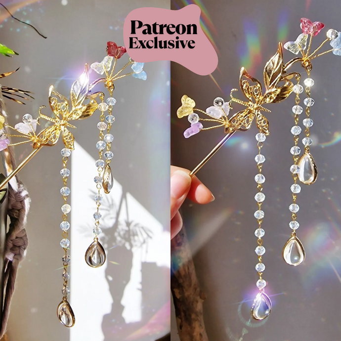 Butterfly Suncatcher Plant Wand DIY Kit  - Flutter