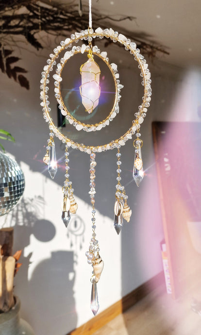 Sea shell suncatcher