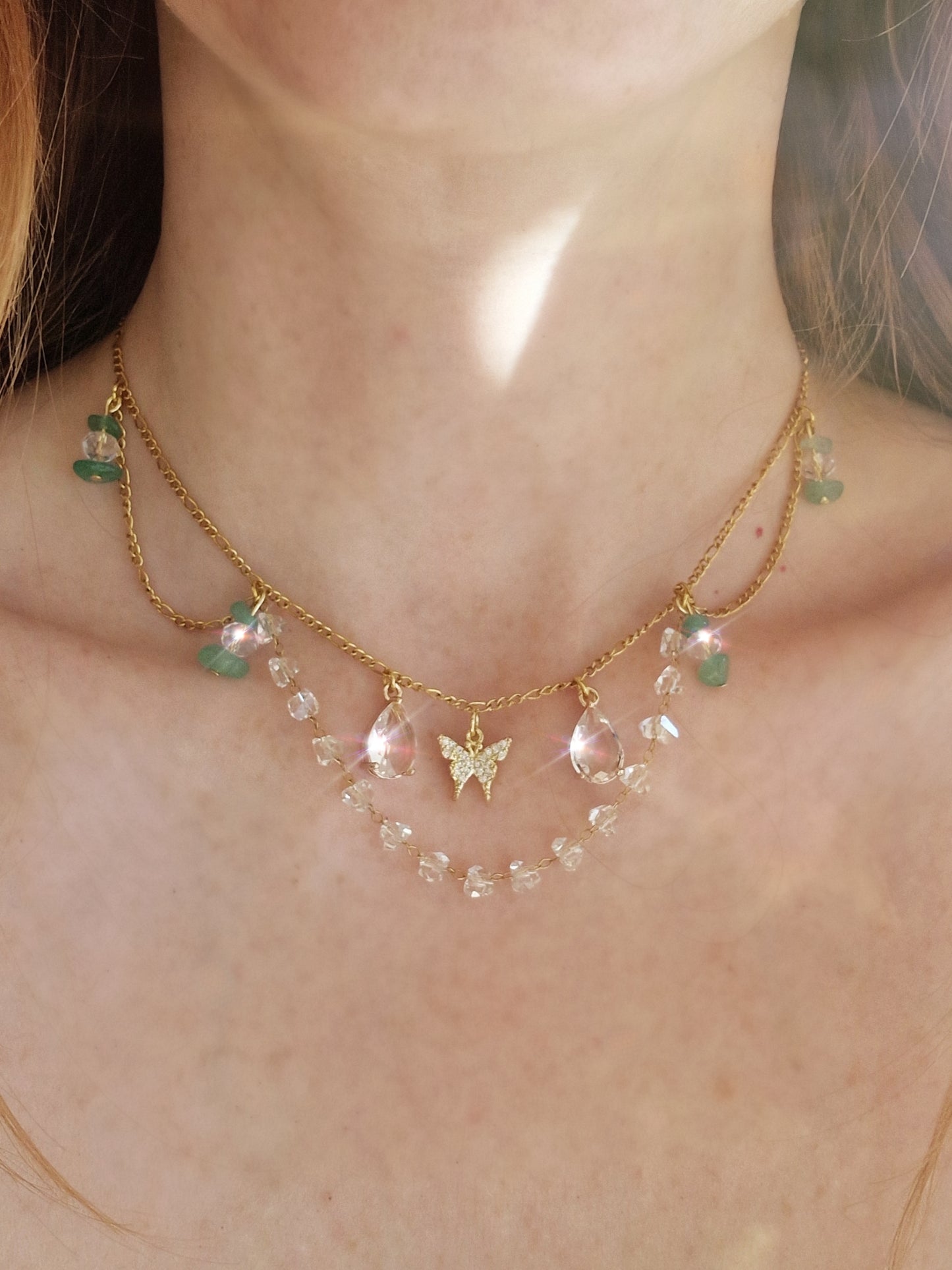 Patreon - DIY Suncatcher Necklace Kit and Tutorial - Wings