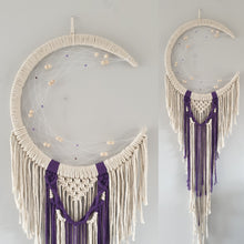 Load image into Gallery viewer, Pretty mooncatcher macrame