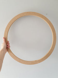 MDF hoop shape