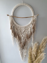 Load image into Gallery viewer, Feathered driftwood dreamcatcher