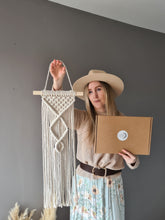 Load image into Gallery viewer, Easy macrame kit for beginners With you tube tutorial - Jenny