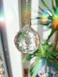 Round Glass Suncatcher prism