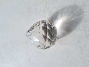Round Glass Suncatcher prism