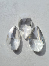 Load image into Gallery viewer, Large Teardrop Glass Suncatcher prism